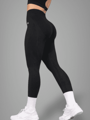 PRIME LEGGINGS - FEKETE